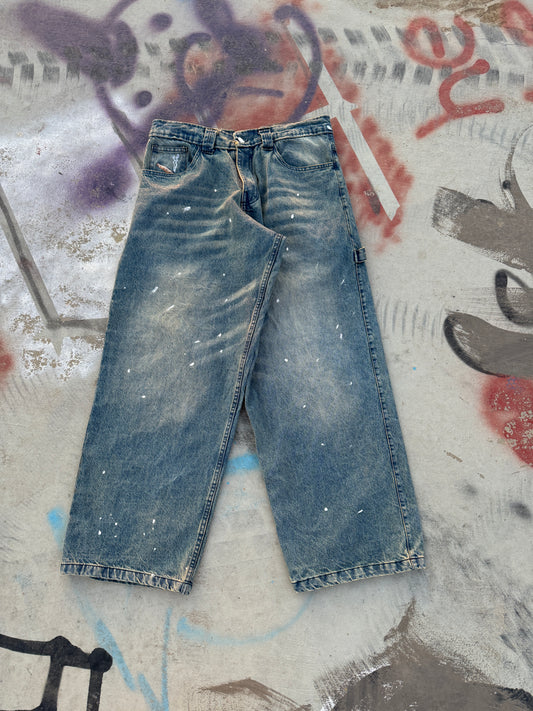 Paint Splatter Denim