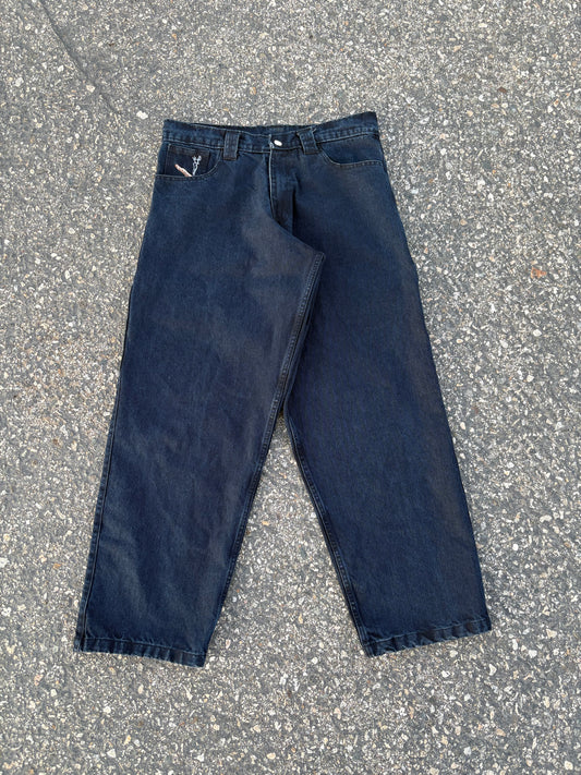 Blue/Black Carpenter Pants