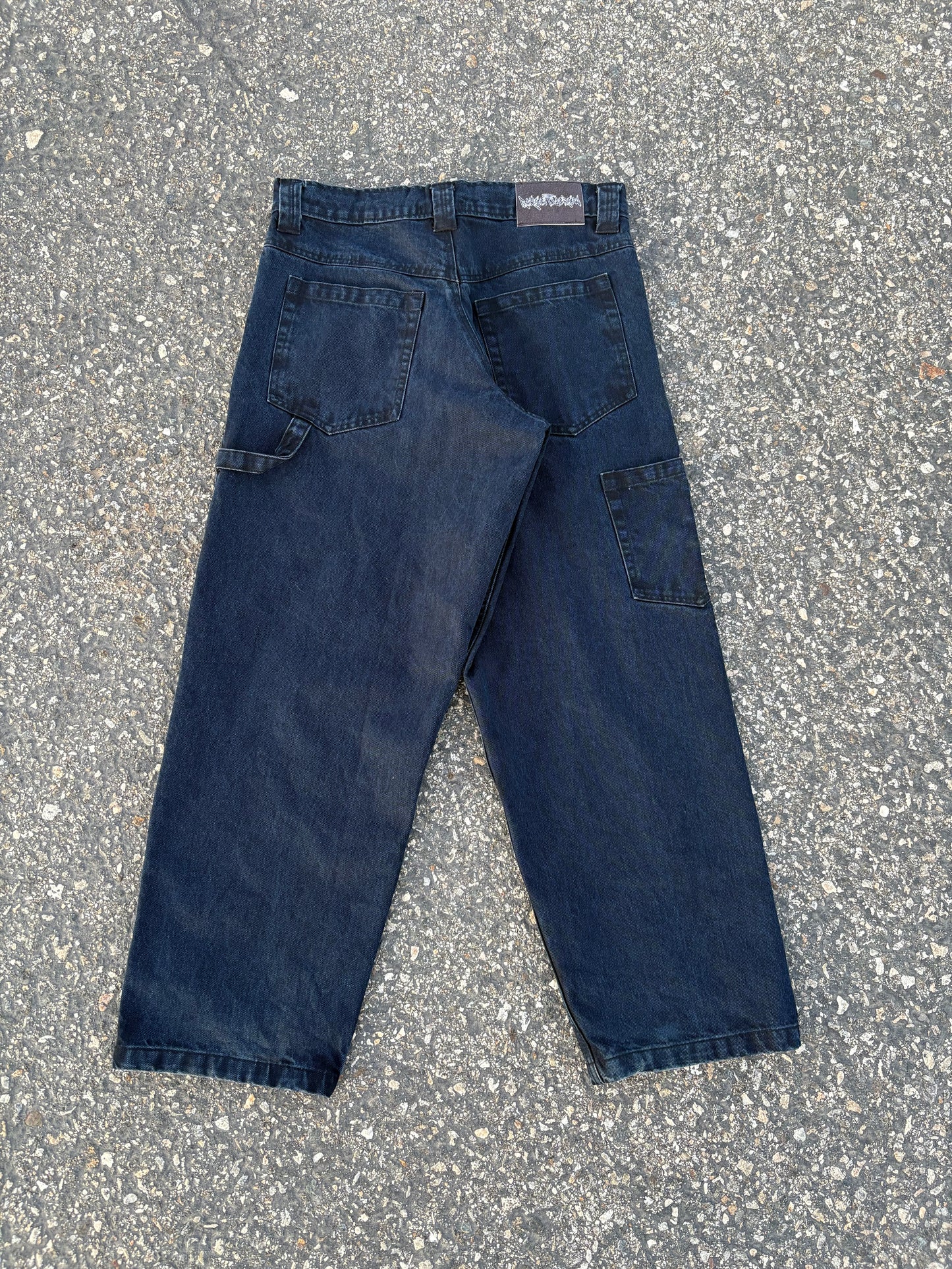 Blue/Black Carpenter Pants
