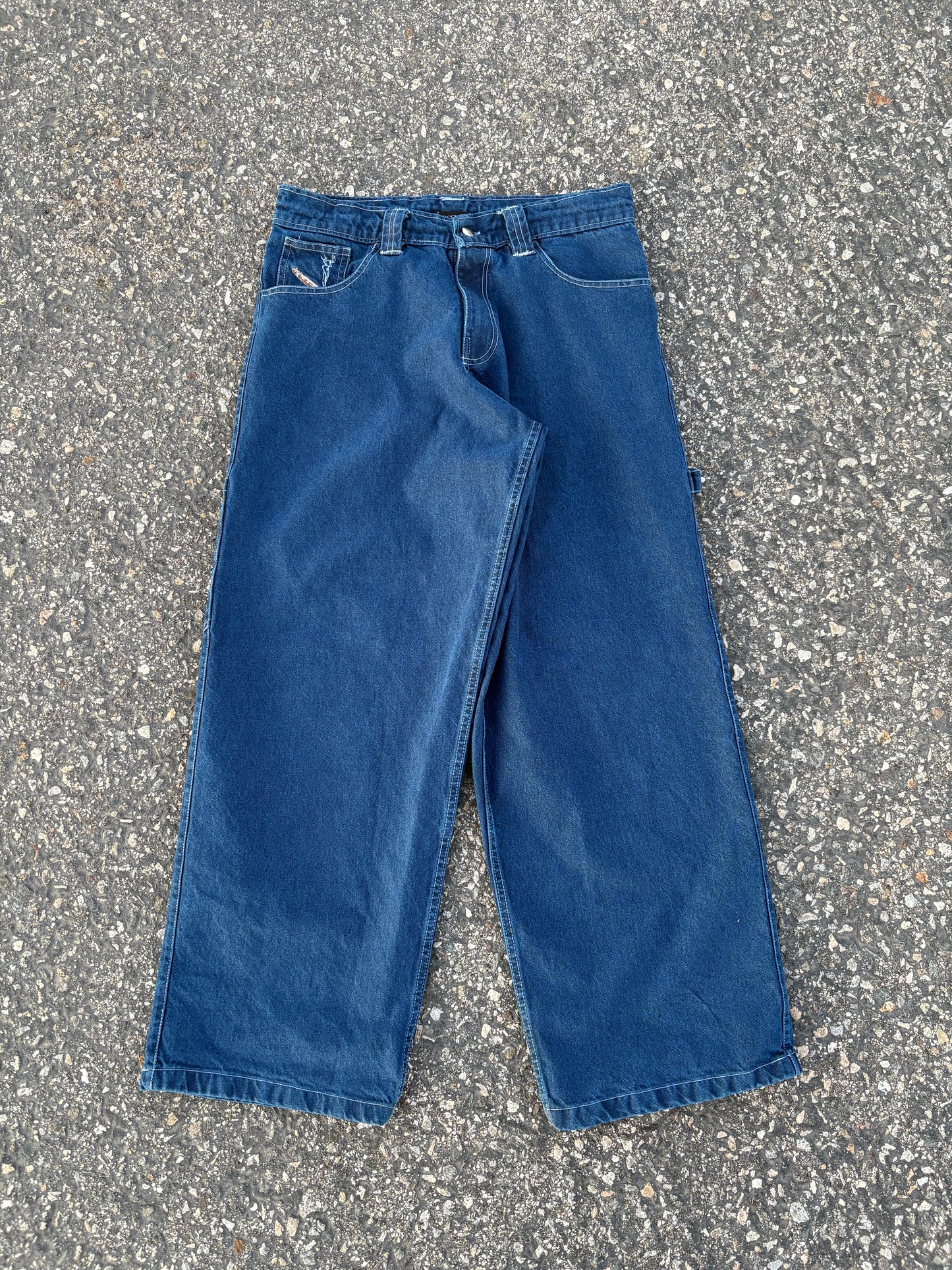Dark Blue Carpenter Pants