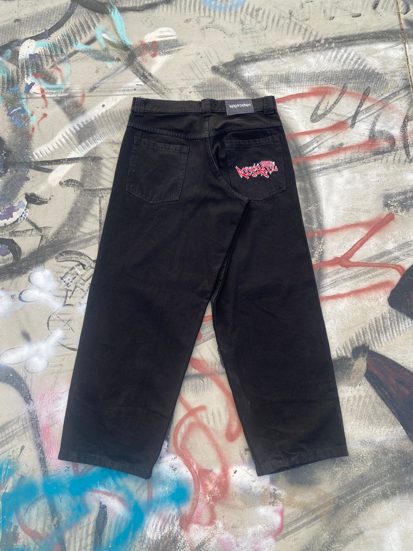 Pitch Black Pants