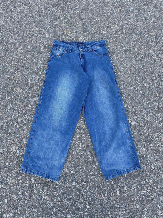 Blue Washed Carpenter Pants