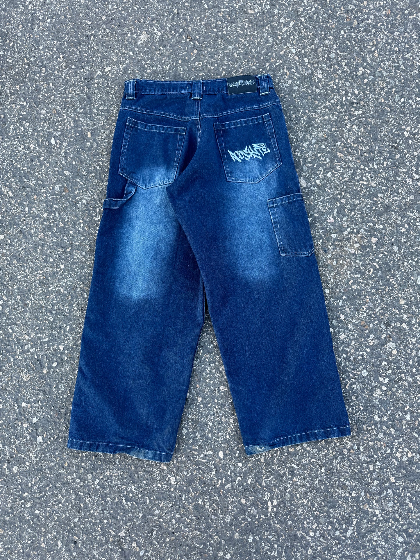 Blue Wash Carpenter Pants