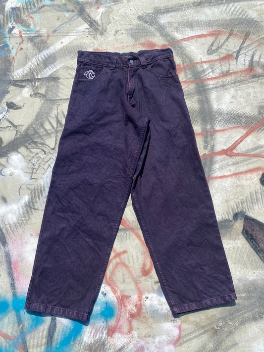 Purple Carpenter Pants