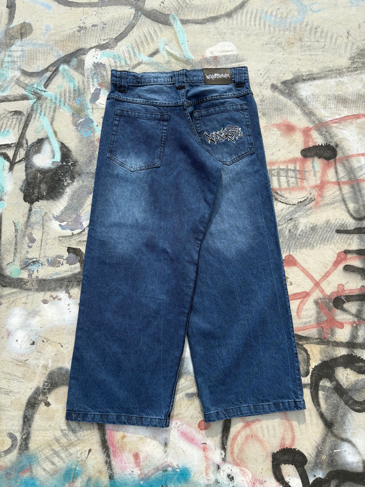 Blue Wash Pants