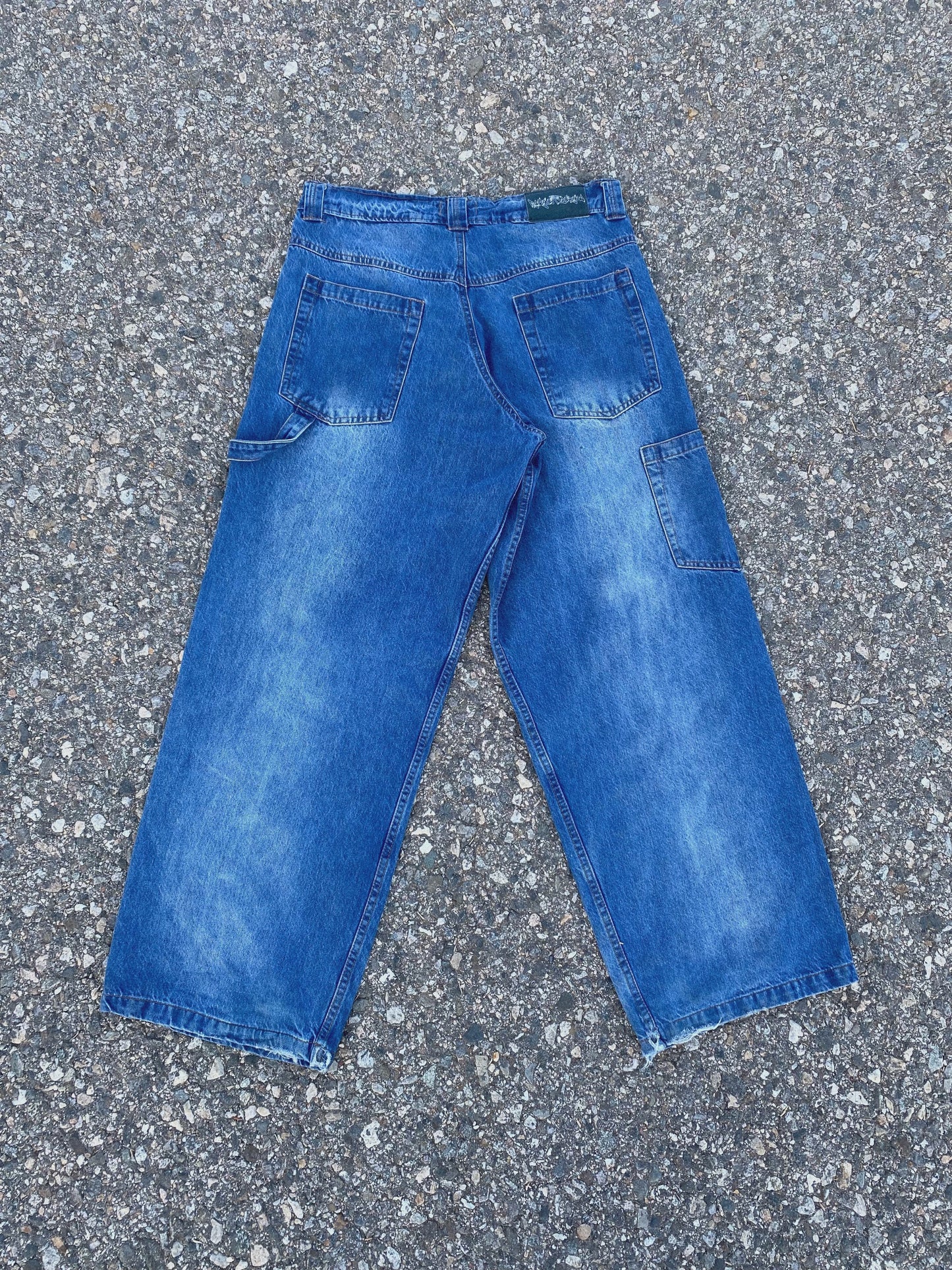 Blue Washed Carpenter Pants