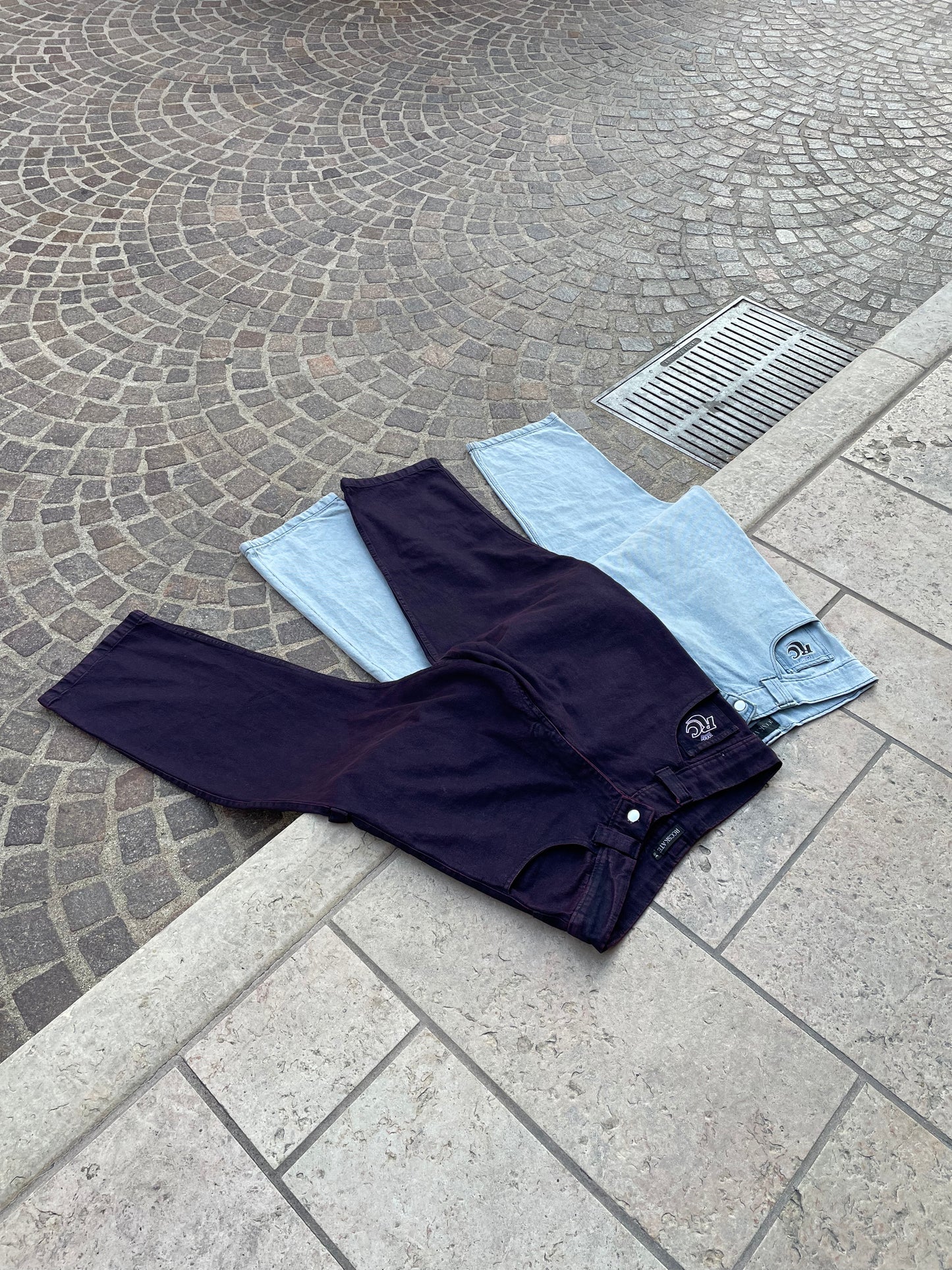 Purple Carpenter Pants