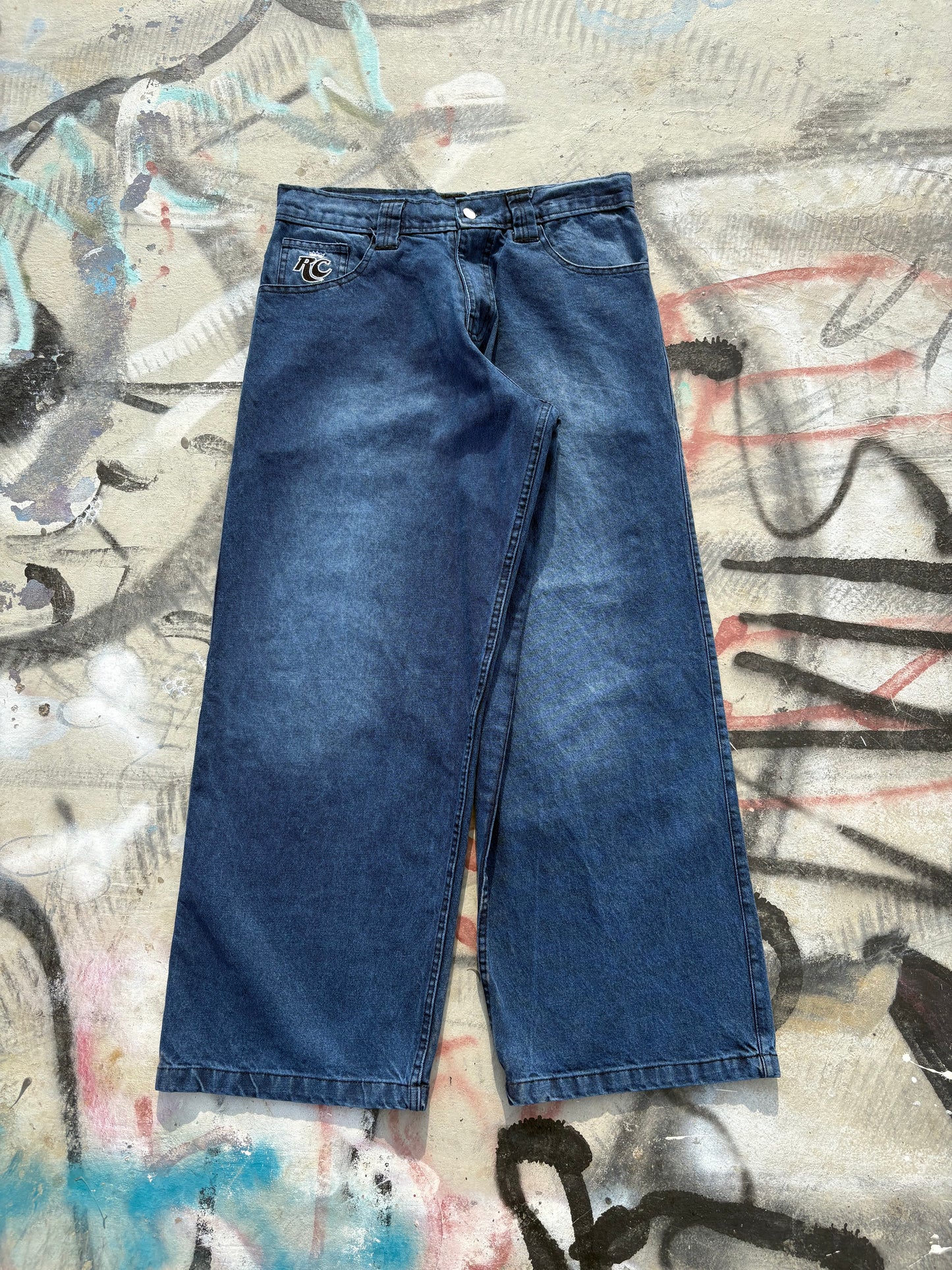 Blue Wash Pants