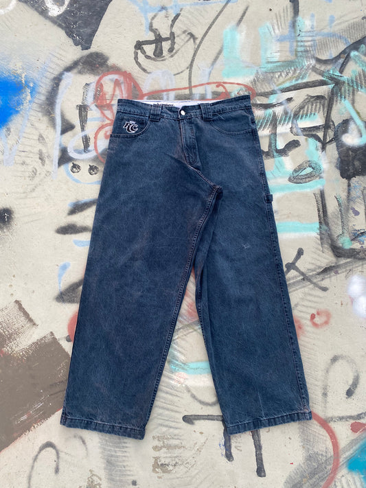 Blue/Black Carpenter Pants