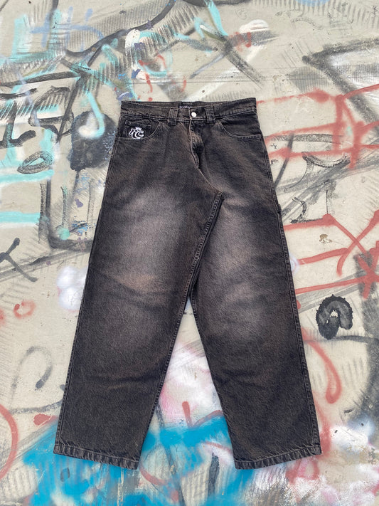 Faded Grey Carpenter Pants